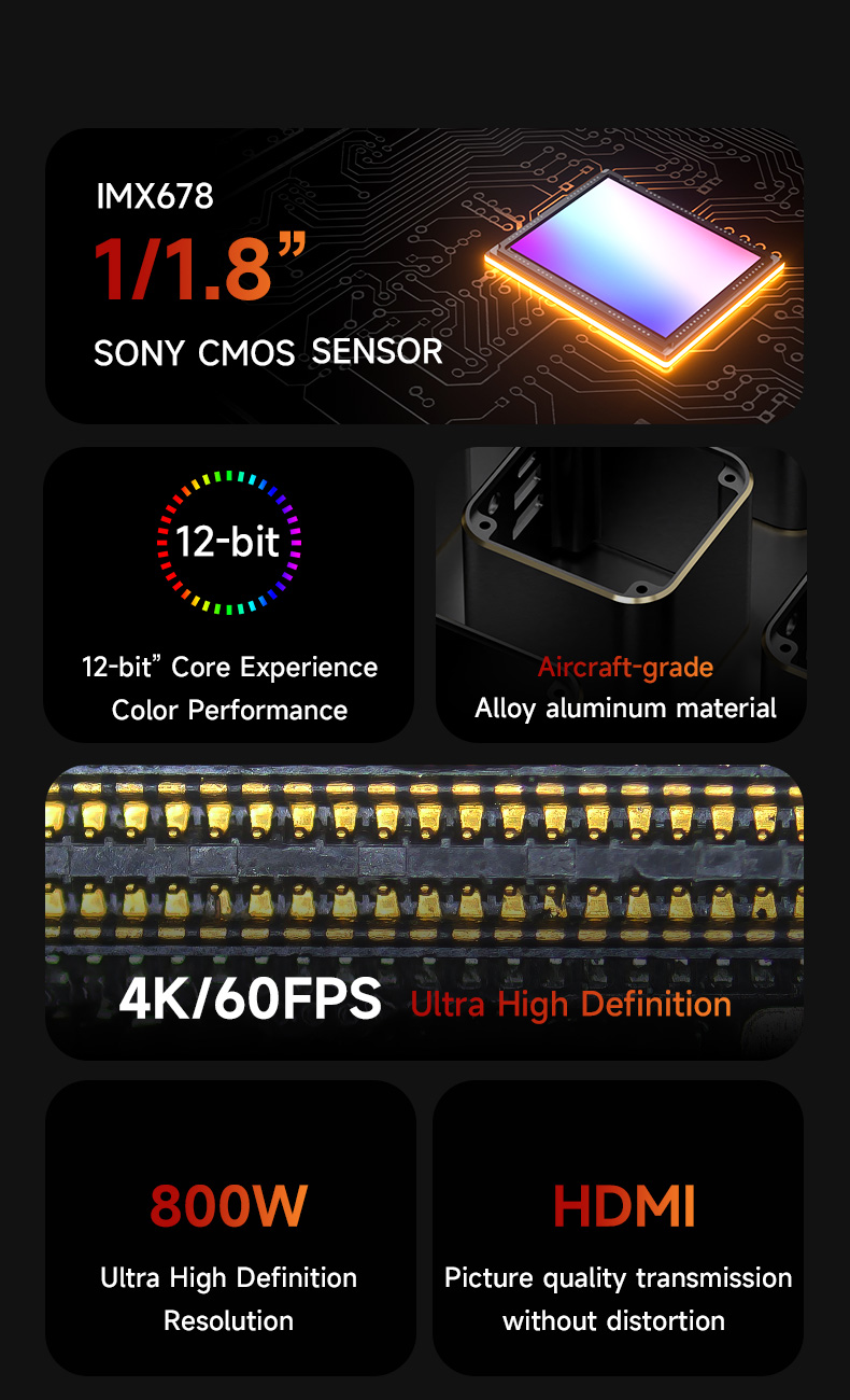 Mechanic Vision Pro IMX678 Son - 4K Microscope Camera Sony Sensor review and price