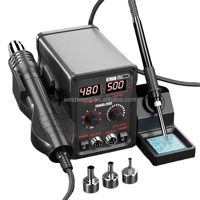 Electric Rework Station with L - 2 In 1 Soldering Rework Station 750W review and price