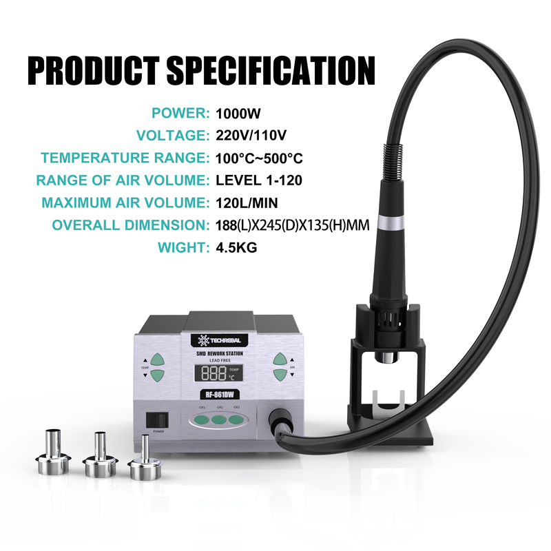 8610 861DW SMD Bga Hot Air Sol - Hot Air Rework Station 861Dw review and price