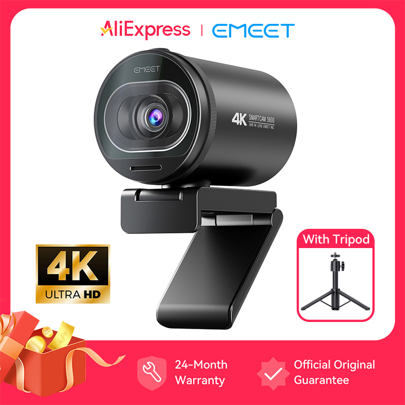 4K Webcam EMEET S600 SmartCam  - 4K Microscope Camera Sony Sensor review and price